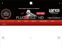 Tablet Screenshot of laresdental.com